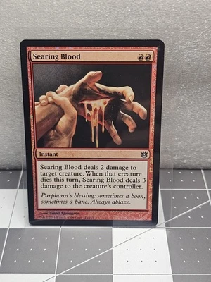 MTG | Born of The Gods | Searing Blood | Foil - Image 1 of 2