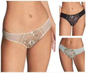Empreinte Lauren Brief Knickers 03218 Elegant Semi Sheer Briefs Luxury Lingerie - Picture 1 of 11