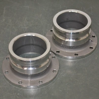 (2) Dixon Cam and Groove TTMA Flange Adapter 400-ALT-AL, 4" Pipe, 356T6 Aluminum - Image 1 of 4
