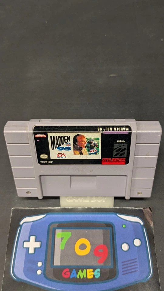 Madden NFL 95 (Super Nintendo Entertainment System, 1994) SNES - Изображение 1 из 1