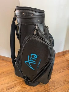 Club Glove Aria Las Vegas Staff Cart Golf Bag w/ Rain Hood 9.5" 6-Way Top NICE! - Picture 1 of 8