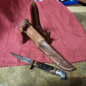 Western Cutlery USA Bird Trout Knife original model 628 3" Blade Good Condition - Picture 1 of 8
