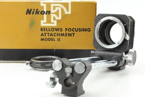 [Almost Unused] Nikon F Bellows Focusing Attachment II + Extension E2 From JAPAN - Picture 1 of 12