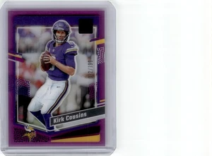 2023 Clearly Donruss Purple Kirk Cousins 012/199 Minnesota Vikings #33 - Picture 1 of 2
