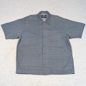 Camisa Hawaiana Abotonada Vintage Quicksilver QSD Edición Plateada Para Hombres Pequeña EE. UU. - Imagen 1 de 6