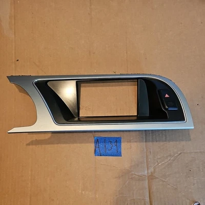 2011 奥迪 S5 CENTER DASH DISPLAY TRIM 8T1 857 186 H 原始设备制造商 — 第 1/4 张图片