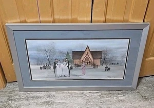 P Buckley Moss ~ Northern Wedding ~ Signed ~ Limited Edition 93/1000 ~ 1988 - Picture 1 of 5