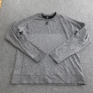 Lululemon Sweater Mens XL Gray Merino Wool Blend Crewneck Pullover Athletic - Picture 1 of 8