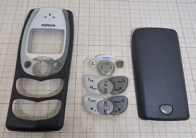 Original 100% Nokia 2300 Cover Grey+keypad latin  NEW EOL ITEM - Image 1 of 2