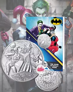 Francia, 2025, 10 euros, moneda de plata, DC: ¡Harley & Joker! ¡Preventa! - Imagen 1 de 6