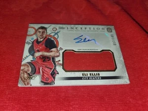 2023 TOPPS INCEPTION OVERTIME CARD OF ELI ELLIS RC AUTO RELIC 105/149 - Picture 1 of 2