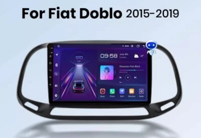 RADIO 2 DIN 9" PARA FIAT DOBLÒ ANDROID GPS BLUETOOTH USB NAVEGADOR - Imagen 1 de 4