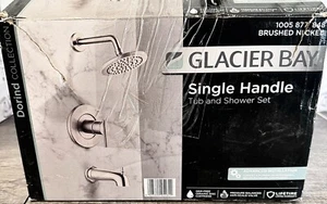 Glacier Bay Dorind Single-Handle 1-Spray Tub and Shower Faucet Brushed Nickel - Picture 1 of 2