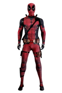 Deadpool 3 Wade Winston Deadpool Body Overall Cosplay Kostüm mit Helm - Bild 1 von 30