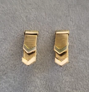 Vintage Coro Ohrringe goldfarben Ohrclips - Bild 1 von 4