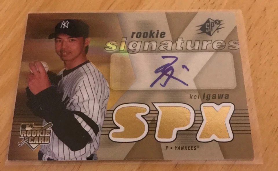 2007 SPx Rookie Signatures Kei Igawa Autograph - Image 1 of 1