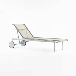 2012 Richard Schultz 1966 Series Adjustable Chaise Lounge Chair Silver Knoll 2x