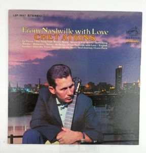 1966 Chet Atkins From Nashville With Love Guitar Vinyl LP Record - Picture 1 of 3