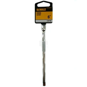 Extensión cromada de 6" Dewalt DWMT86007OSP, unidad de 1/4", 86-007D - Imagen 1 de 12