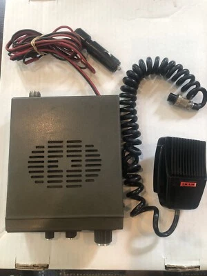 RADIO CB TRAM XL 23 CANALES VINTAGE con MICRÓFONO TRANVÍA ORIGINAL - PROBADO Y FUNCIONANDO Foto 1 de 4