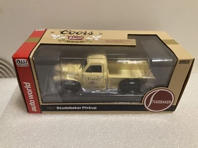 COORS 1947 STUDEBAKER DELIVERY TRUCK COORS BEER 1/24 SCALE DIE-CAST MODEL - Image 1 of 4