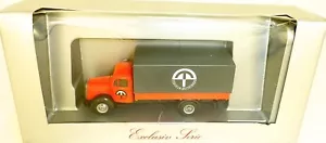 Teroson GmbH MB Hauber Pritsche Herpa 232630 H0 1:87 Modellino Pubblicitario - Foto 1 di 4