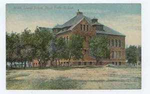 Lowell Schule Sioux Falls South Dakota Postkarte - Bild 1 von 2