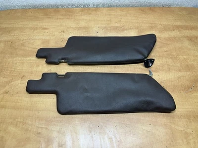 Par de parasoles interiores marrones originales Porsche 924 1980 *leer* Foto 1 de 4
