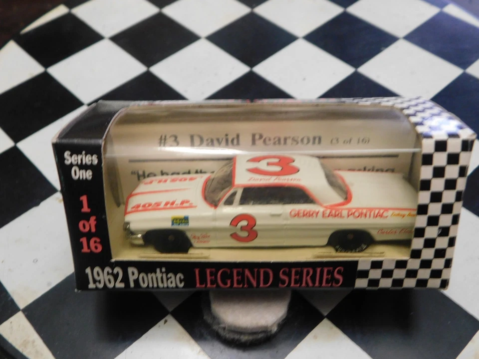 IC15  RCI 1992 1/64 #3 DAVID PEARSON GERRY EARL PONTIAC  LEGEND SERIES - Image 1 of 1