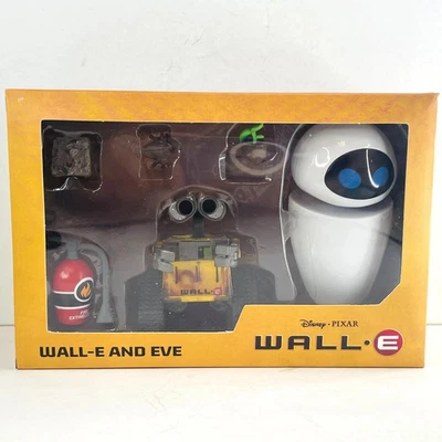 Wall-E And Eve Mini Robot Movable Action Figure Party Toys Gift New in Box - Image 1 of 3