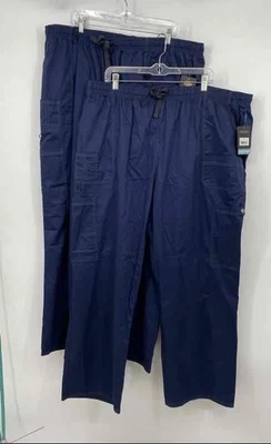 Lote de 2 Pantalones Exfoliantes Dickies Gen Flex Para Hombres Azul Marino Pierna Recta Talla 3XL Foto 1 de 4