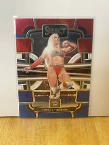 2024 Panini Select WWE Tiffany Stratton Red and Blue Retail Parallel #36 - Picture 1 of 2