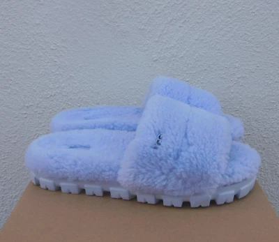 УДОБНЫЕ ТАПОЧКИ UGG COZETTA SAGE BLOSSOM ИЗ КУДРЯВОЙ ОВЧИНЫ, США 10/ЕВРО 41 ~НОВЫЕ - Изображение 1 из 4