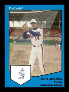 1989 Procards Indianapolis Indians 1234 Scott Anderson BXCP09 - Picture 1 of 2