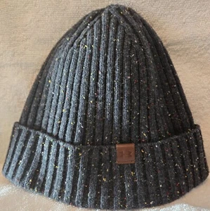 Under Armour Gray w/Speckles Beanie OSFM Unisex - Picture 1 of 7