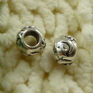 132 Piezas Cuentas Espaciadoras Estrella Plata Tibetana 10MM (Para Pulsera) S2672 - Imagen 1 de 6