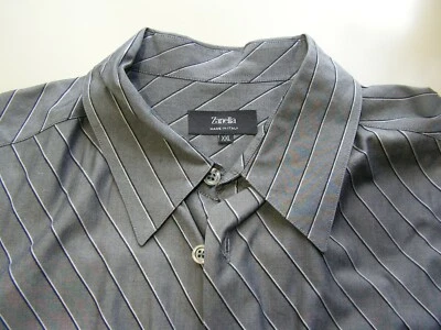 ZANELLA  XXL LONG SLEEVE SHIRT ITALY FRESH LAUNDERED MENS - Image 1 of 2