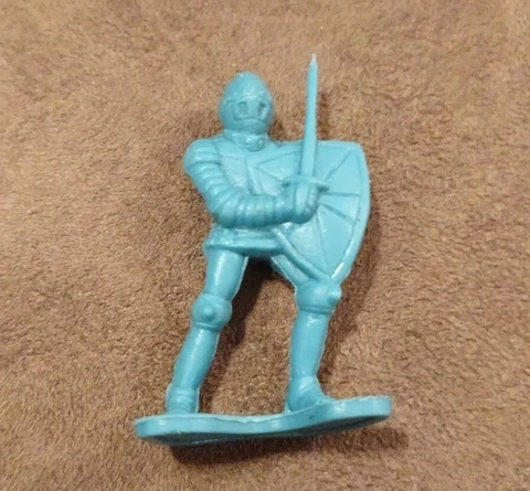 Vintage Dragonriders of Styx DFC Dungeons Figure Blue Knight Shield 14 1980's Cover