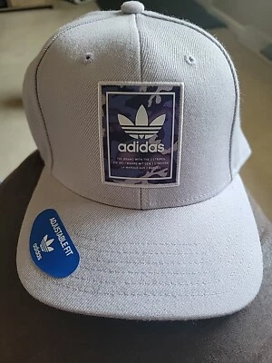 Adidas Moderno Camuflaje Plateado y Púrpura Snapback Gorra Gorra Ajustable OSFM  Foto 1 de 4