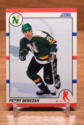 1990-91 Score - Perry Berezan #379 (RC) - Image 1 of 2