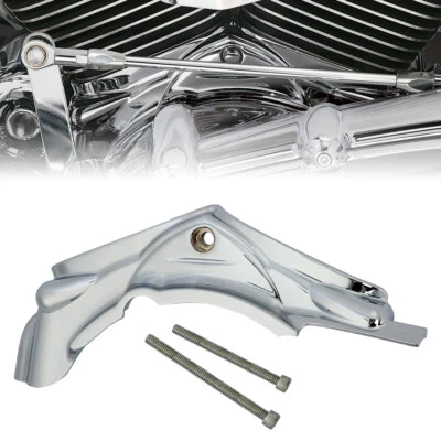 Cubierta lateral de base de cilindro cromada apta para Harley Electra Street Glide 2007-2016 15 Foto 1 de 4