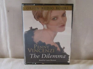 4 CASSETTE AUDIO BOOK THE DILEMMA BY PENNY VINCENZI. - Foto 1 di 1