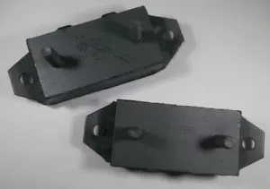 REAR TRANSMISSION CRADLE MOUNTS SET OF 2 VOLKSWAGEN T1 BUG BEETLE T2 BUS GHIA - Picture 1 of 2