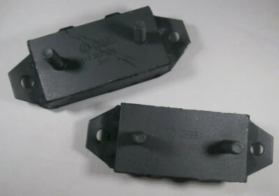 JUEGO DE 2 SOPORTES DE BASE DE TRANSMISIÓN TRASERA VOLKSWAGEN T1 BUG BEETLE T2 BUS GHIA Foto 1 de 2