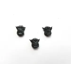 Ork Nobz Head Bits x3 - Warhammer 40k (Randomly Selected) - Picture 1 of 1