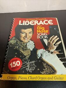 Liberace: The Fabulous TV Songbook OVER 150 SONGS! 1977 BIG NOTE SONG BOOK