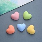 5PC Set Heart Shape Fridge Magnets Morandi Color Refrigerator Sticker Home Decor