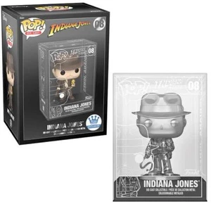 Indiana Jones with Idol #08 - Indiana Jones Funko Pop! Die-Cast [Silver Chase Fu - Bild 1 von 1