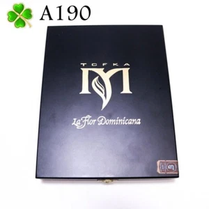 La Flor Dominicana "M" TCFKA Empty Wood Cigar Box 8" x 6.5" x 1.5" A190 - Foto 1 di 8