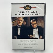 Crimes and Misdemeanors (DVD, 2001) New Sealed ~ Free Shipping